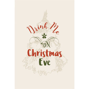 Label - Drink Me on Christmas Eve