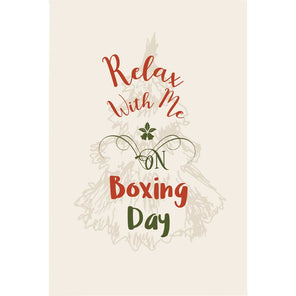 Label - Relax on Boxing Day