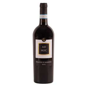 Primitivo di Manduria DOC, Ad Hoc, Tenuta, 75cl