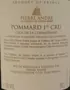 Pommard 1er Cru Clos Commaraine, Pierre André 2008