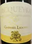 Vacqueyras Rouge, Gabriel Liogier 