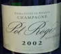 Champagne, Pol Roger Vintage 2002