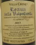Recioto della Valpolicella DOCG, Villa Crine 