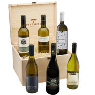 Wine Lovers Classic Whites Six Bottle in Wood Box
