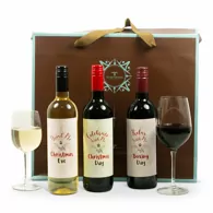 Christmas Holidays Wine Trio 