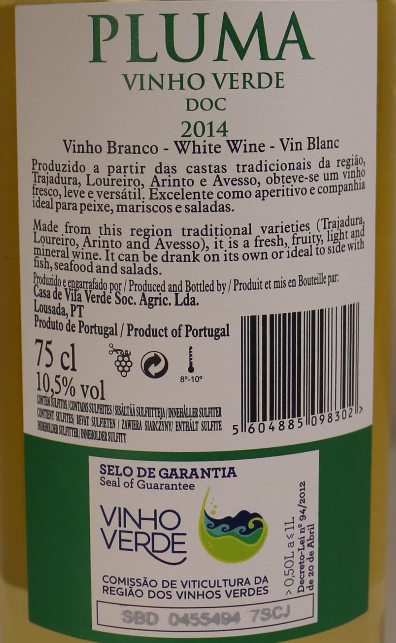 Вино Mare Vinho Verde Португалия Купить