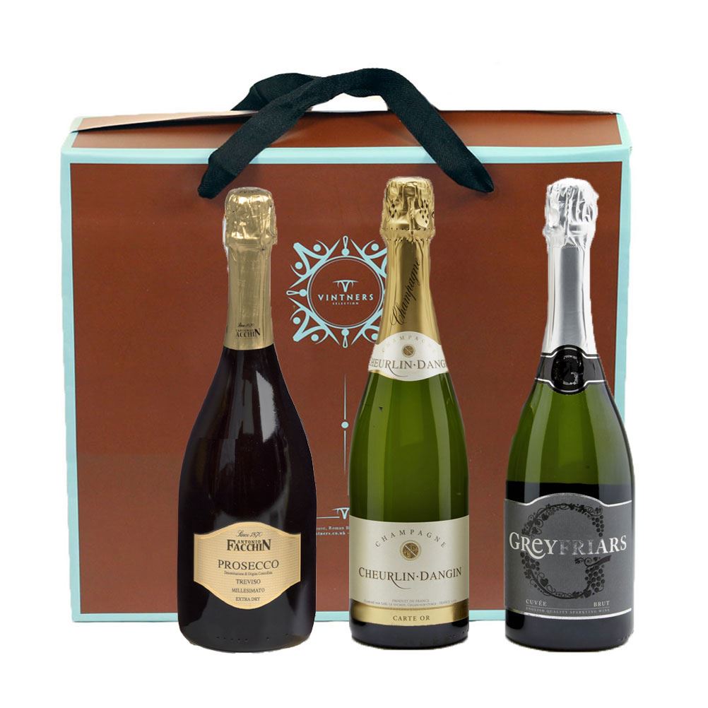 Sparkling　HAY　Bottle　Gift　Three　Celebration　HAMPERS